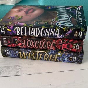 Belladonna, Foxglove, Wisteria Book Set